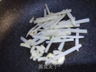 芦笋炒山药的做法步骤：4