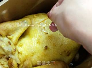 盐焗鸡的做法步骤：8