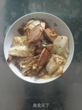 手撕包菜的做法步骤：7