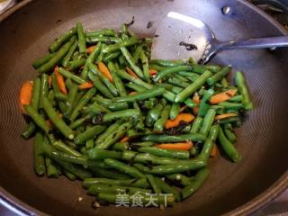 橄榄菜四季豆的做法步骤：6