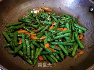 橄榄菜四季豆的做法步骤：7