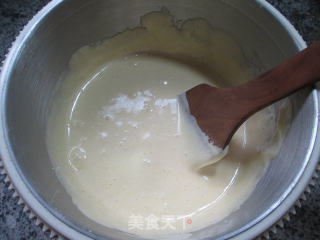 蒸玉米粉蛋糕的做法步骤：5