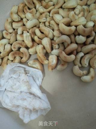 炒腰果的做法步骤：6