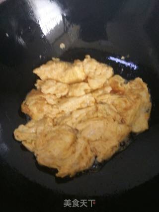 野葱炒鸡蛋的做法步骤：6