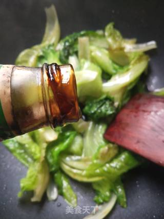 蚝油生菜的做法步骤：4