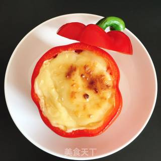 彩椒芝士焗饭的做法步骤：9