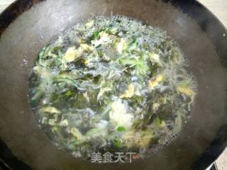 虾皮紫菜鸡蛋汤的做法步骤：7