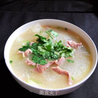 冬瓜瘦肉汤的做法步骤：7