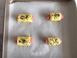 可颂香肠卷的做法步骤：7