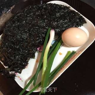 紫菜鸡蛋汤的做法步骤：1