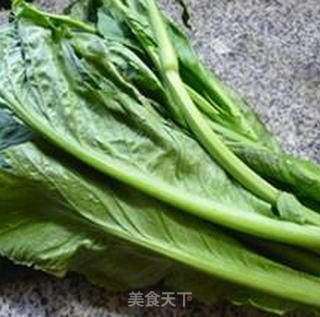 排骨天菜芯的做法步骤：1