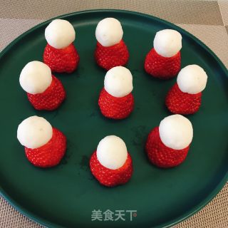 草莓雪人的做法步骤：5