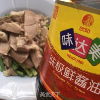 蒜苗拌羊肉的做法步骤：13