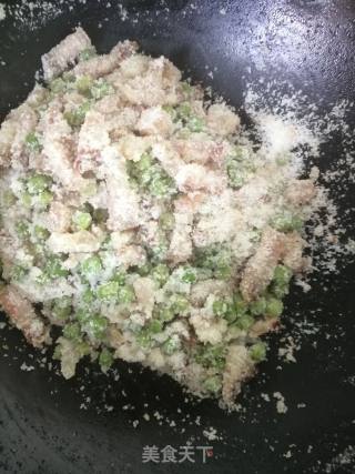 米面子蒸腊肉的做法步骤：3