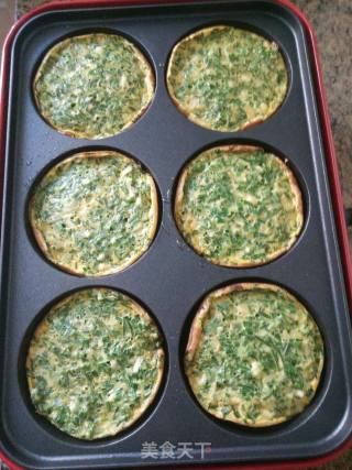 野葱煎蛋饼的做法步骤：7