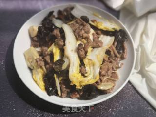 木耳炒牛肉的做法步骤：7