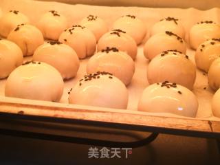 豆沙蛋黄酥饼的做法步骤：20
