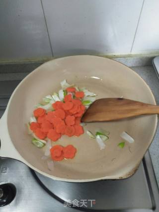 香菇炒油菜的做法步骤：7