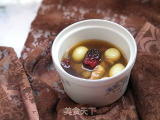 桂圆鹌鹑蛋红糖姜茶的做法步骤：9