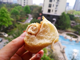 鱼松芝士纸杯面包的做法步骤：19