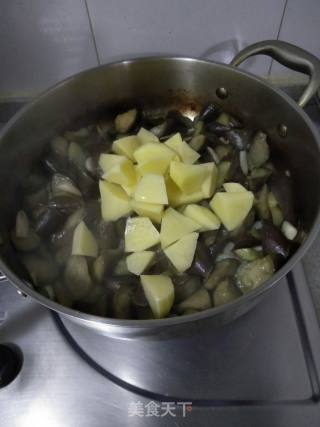 鸡汤炖茄子的做法步骤：9