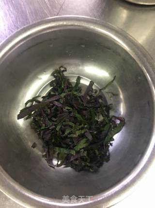 紫苏豆角茄子的做法步骤：3