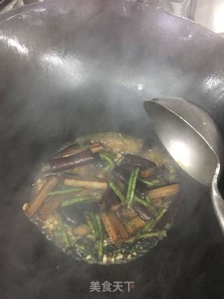 紫苏豆角茄子的做法步骤：5