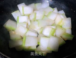 虾滑冬瓜针菇汤的做法步骤：3