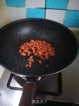 辣白菜炒饭的做法步骤：4