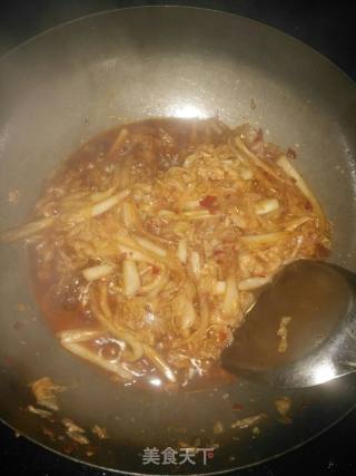 鱼香白菜的做法步骤：11