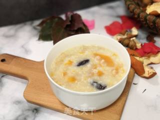 大米红枣燕麦南瓜粥的做法步骤：7