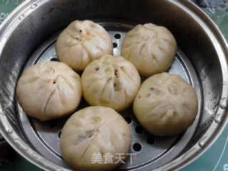 蘑菇肉馅包子的做法步骤：12