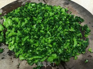 芥菜鸡蛋豆腐馅饼的做法步骤：4