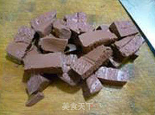 芹菜炒鹅血的做法步骤：5