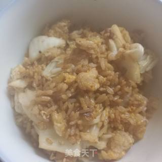炒饭的做法步骤：3
