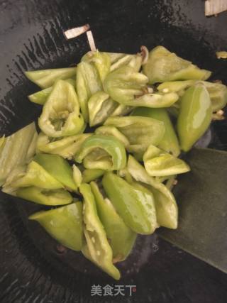 尖椒豆皮的做法步骤：5