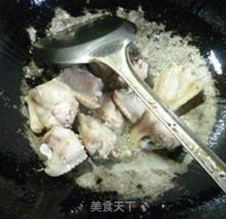 千张结扁豆烧中翅的做法步骤：10