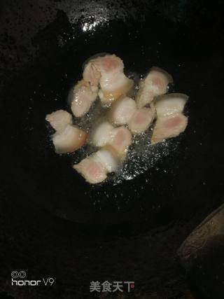 胡萝卜五花肉蒸面的做法步骤：6