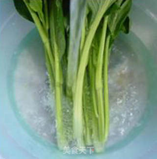 牛肉丸鲜蘑菇油菜蕻的做法步骤：5