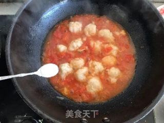 茄汁鱼丸的做法步骤：9