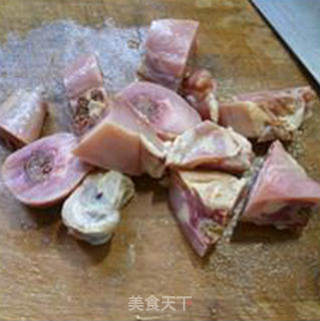 腊鸡腿煮日本南瓜的做法步骤：7