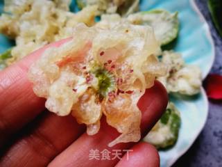 酥炸梨花的做法步骤：17