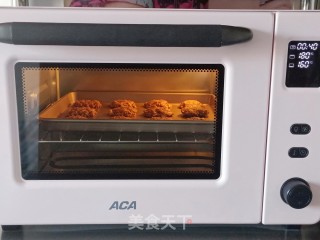 红糖核桃燕麦饼干的做法步骤：6