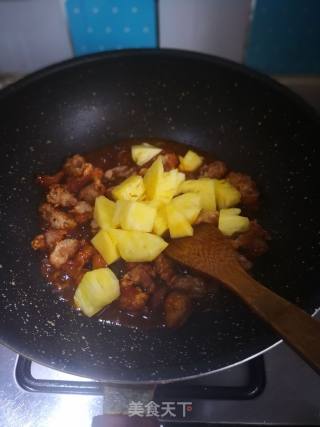 菠萝咕咾肉的做法步骤：11