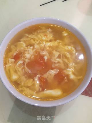 番茄鸡蛋汤的做法步骤：8