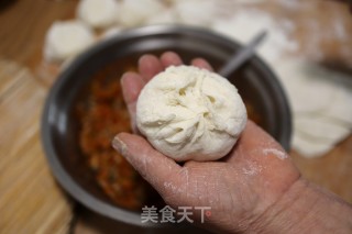 猪肉胡萝卜包子的做法步骤：10