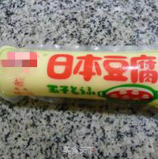 日本豆腐煮虾潺的做法步骤：1