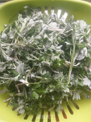 红豆沙青团的做法步骤：1