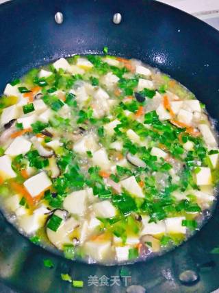 “野菜”豆腐什锦汤的做法步骤：8