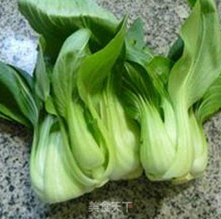 腐竹开洋炒手捏菜的做法步骤：1